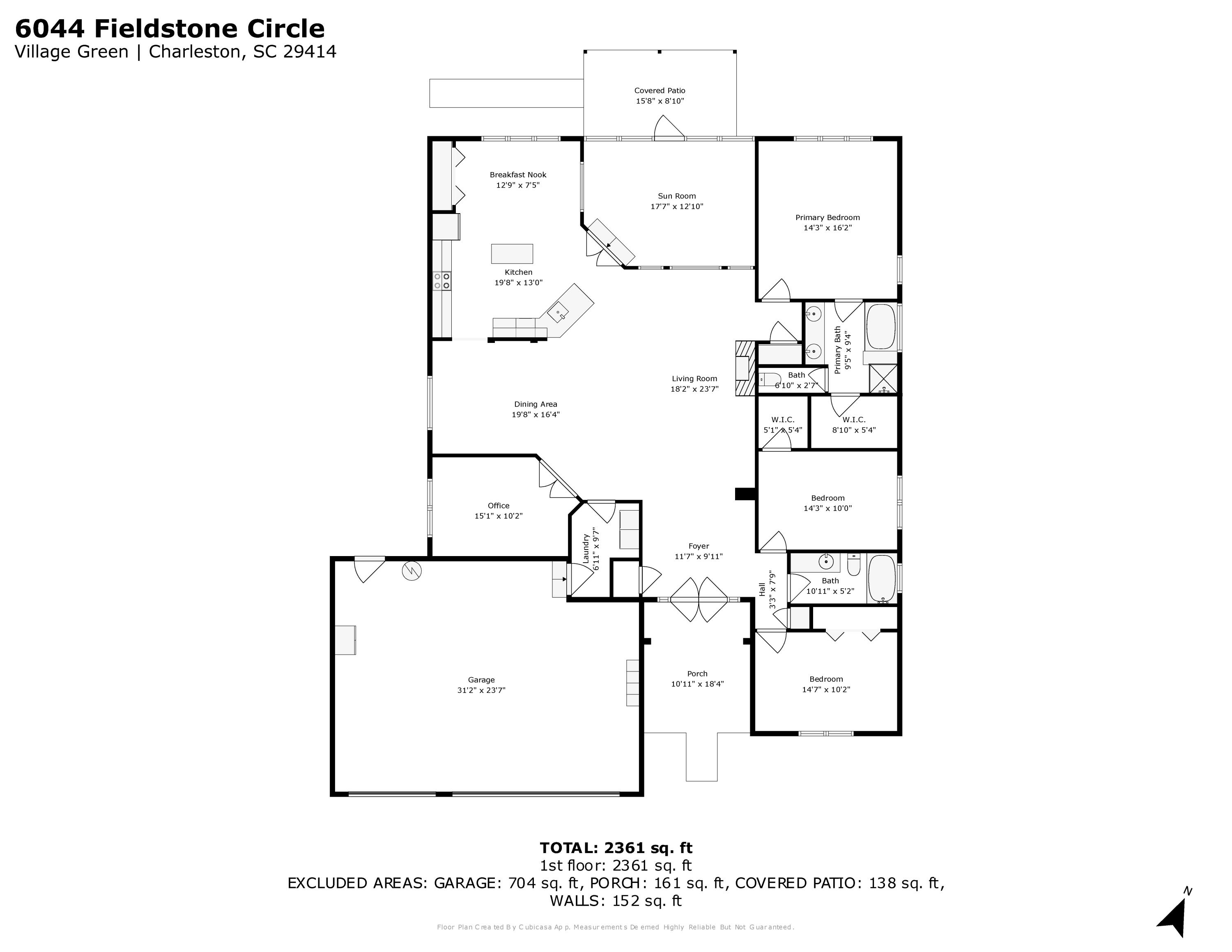 6044 Fieldstone Circle Charleston, SC 29414 - Photo 57 of 57 floorplan