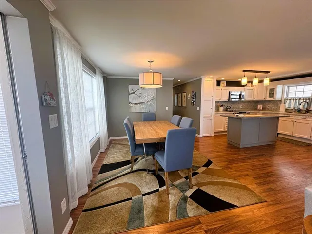 a workspace with furniture and window