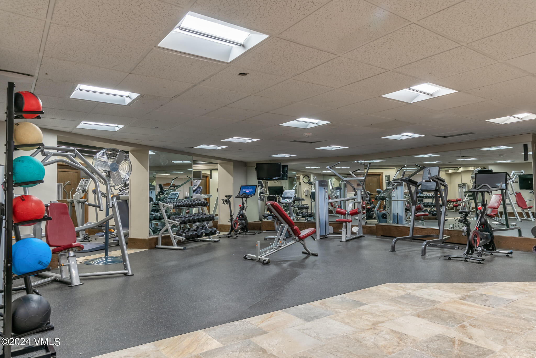 120 Offerson Road, Unit F230 Beaver Creek, CO 81620 - Photo 45 of 48 a view of a room with gym equipment
