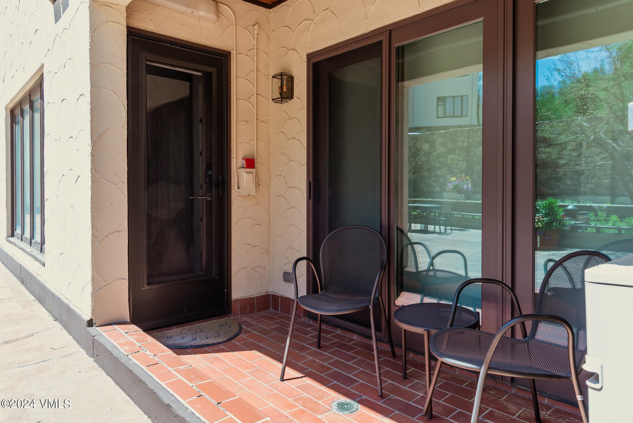 120 Offerson Road, Unit F230 Beaver Creek, CO 81620 - Photo 47 of 48 a view of a balcony with chair and table
