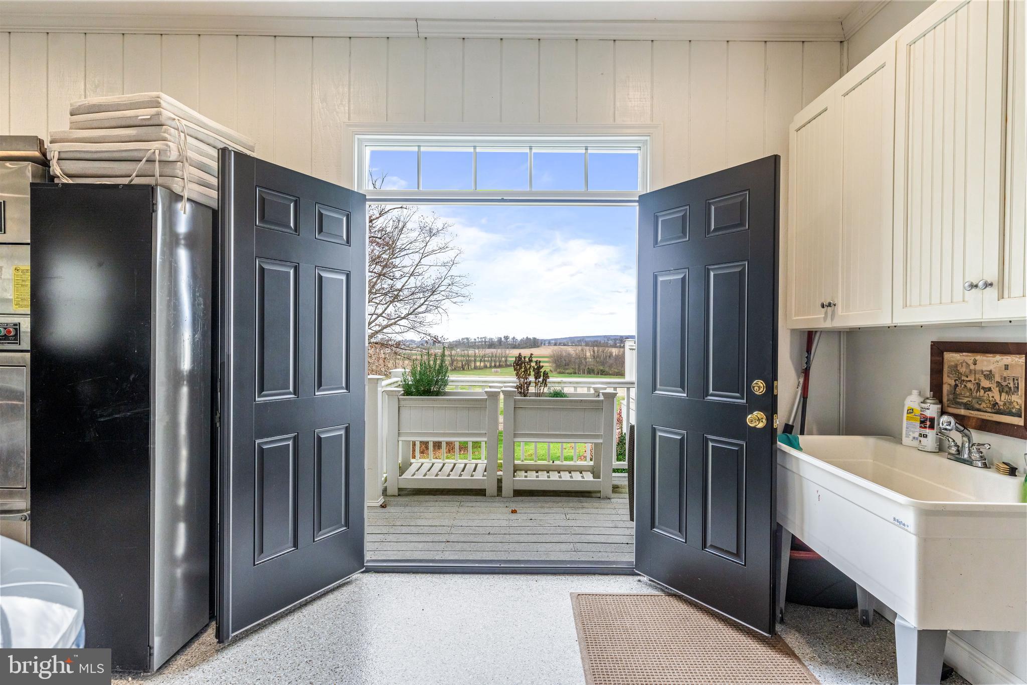 6058 Buena Vista Road Gap, PA 17527 - Photo 102 of 118 double doors to rear deck from garage