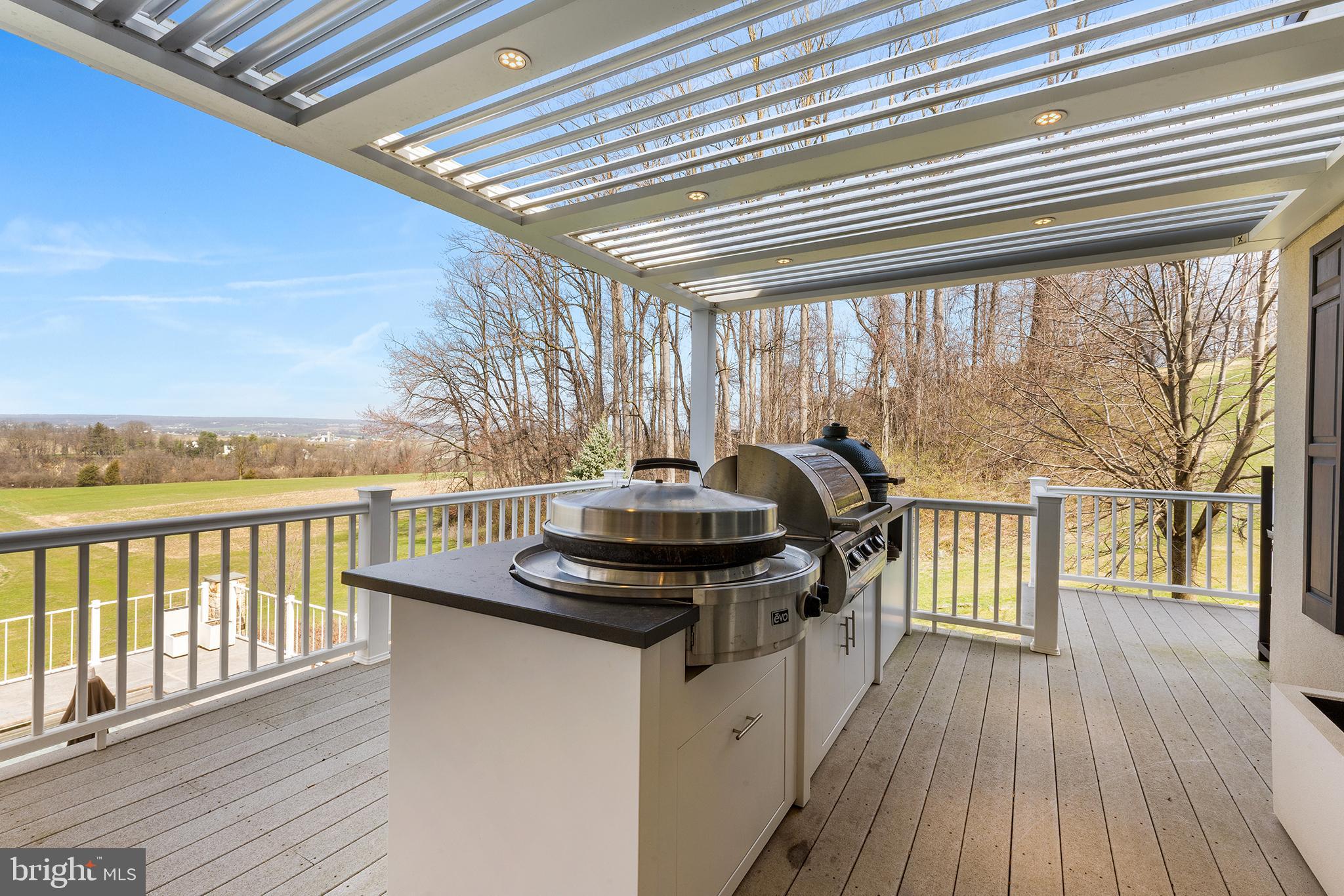 6058 Buena Vista Road Gap, PA 17527 - Photo 109 of 118 a view of a balcony with furniture and wooden floor