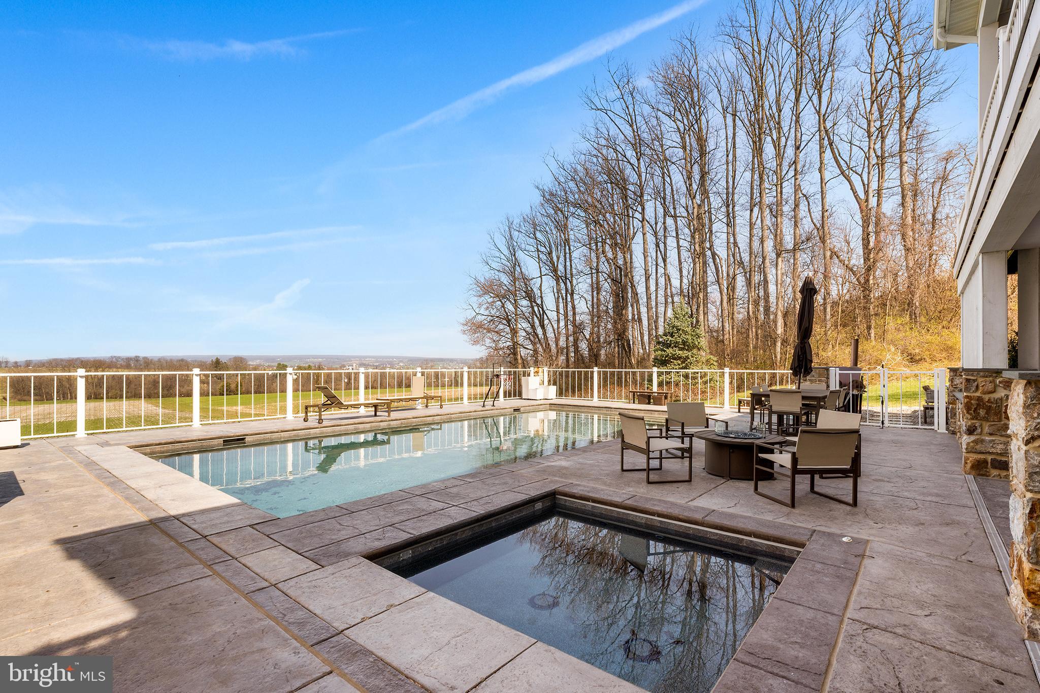 6058 Buena Vista Road Gap, PA 17527 - Photo 111 of 118 a view of swimming pool with outdoor seating and city view