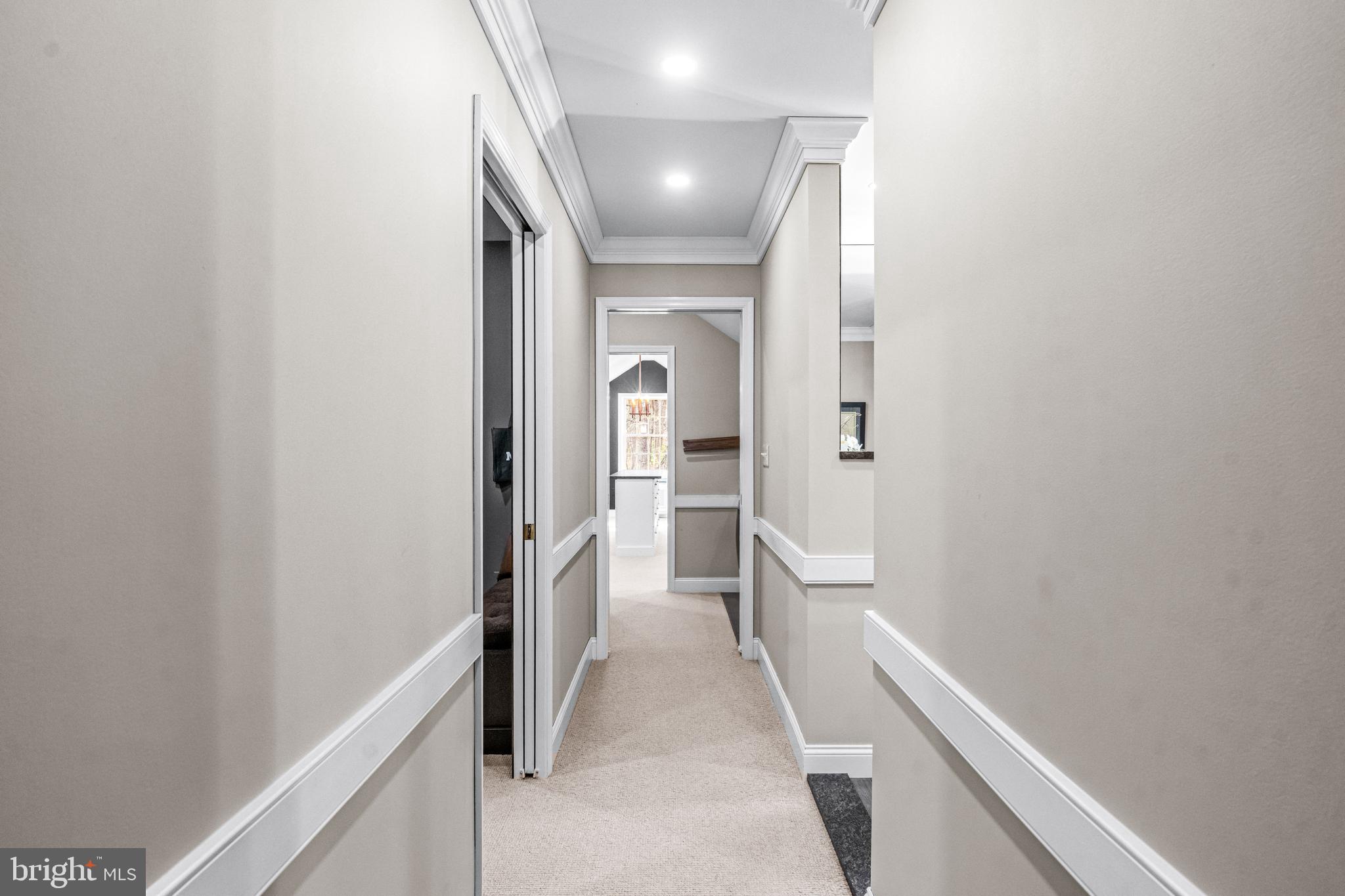 6058 Buena Vista Road Gap, PA 17527 - Photo 63 of 118 a view of a hallway with a livingroom and a bathroom with sink