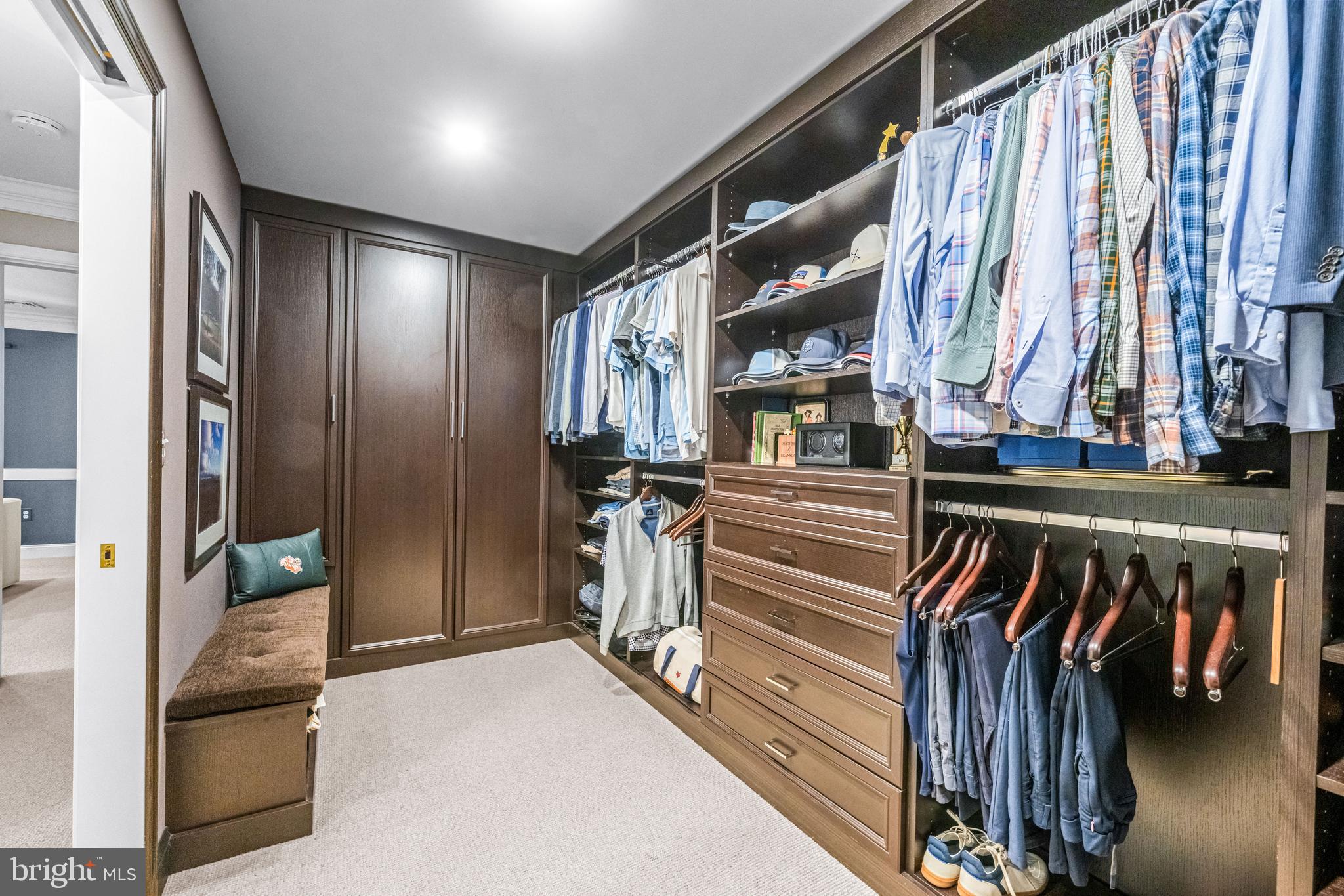 6058 Buena Vista Road Gap, PA 17527 - Photo 64 of 118 a view of walk in closet with clothes and shoes