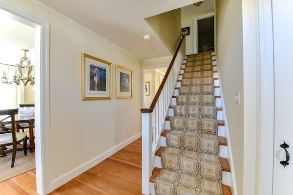 11 Alden Road Wellesley, MA 02481 - Photo 2 of 29 a view of a hallway with wooden floor and entryway