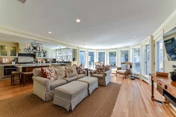 11 Alden Road Wellesley, MA 02481 - Photo 7 of 29 a living room with furniture and a table