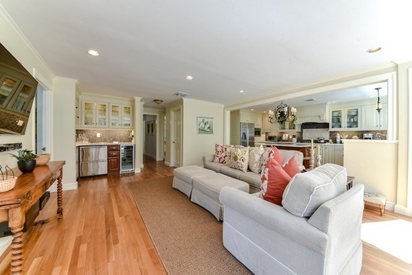 11 Alden Road Wellesley, MA 02481 - Photo 8 of 29 a living room with furniture and a view of kitchen