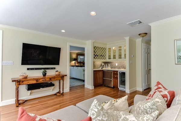 11 Alden Road Wellesley, MA 02481 - Photo 10 of 29 a living room with furniture and a flat screen tv