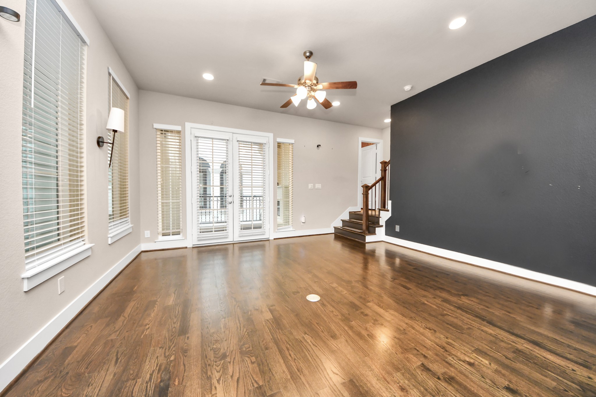 2704 Freund Street Houston, TX 77003 - Photo 13 of 45 wooden floor in an empty room with a window
