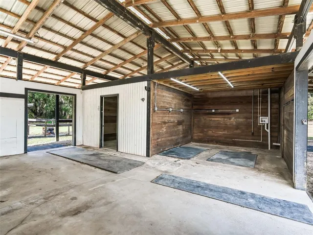 a view of empty room with an empty room