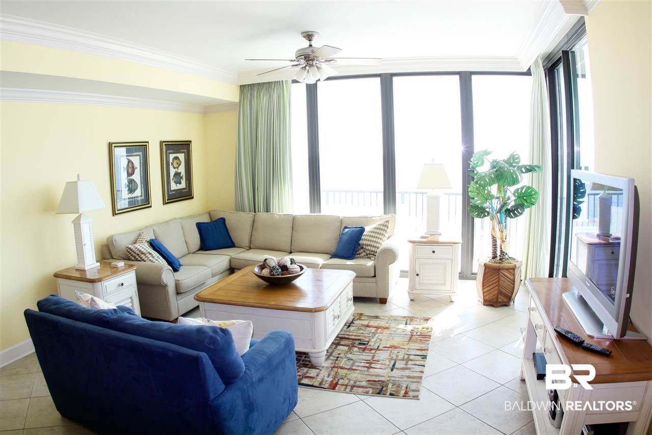 29488 Perdido Beach Boulevard, Unit 1504 Orange Beach, AL 36561 - Photo 2 of 14 Living Room