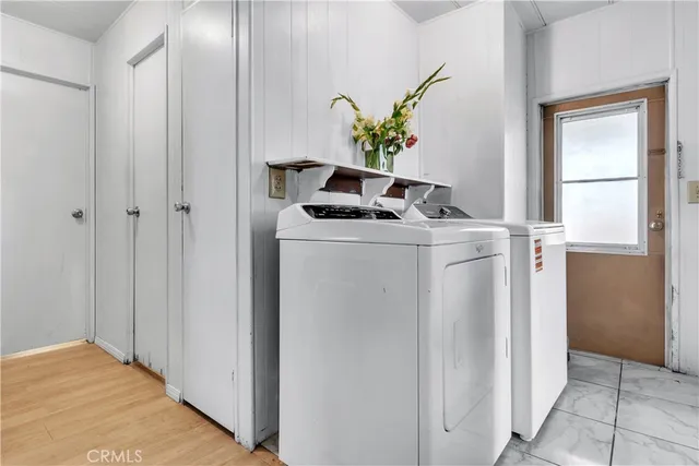 a room with storage and utility