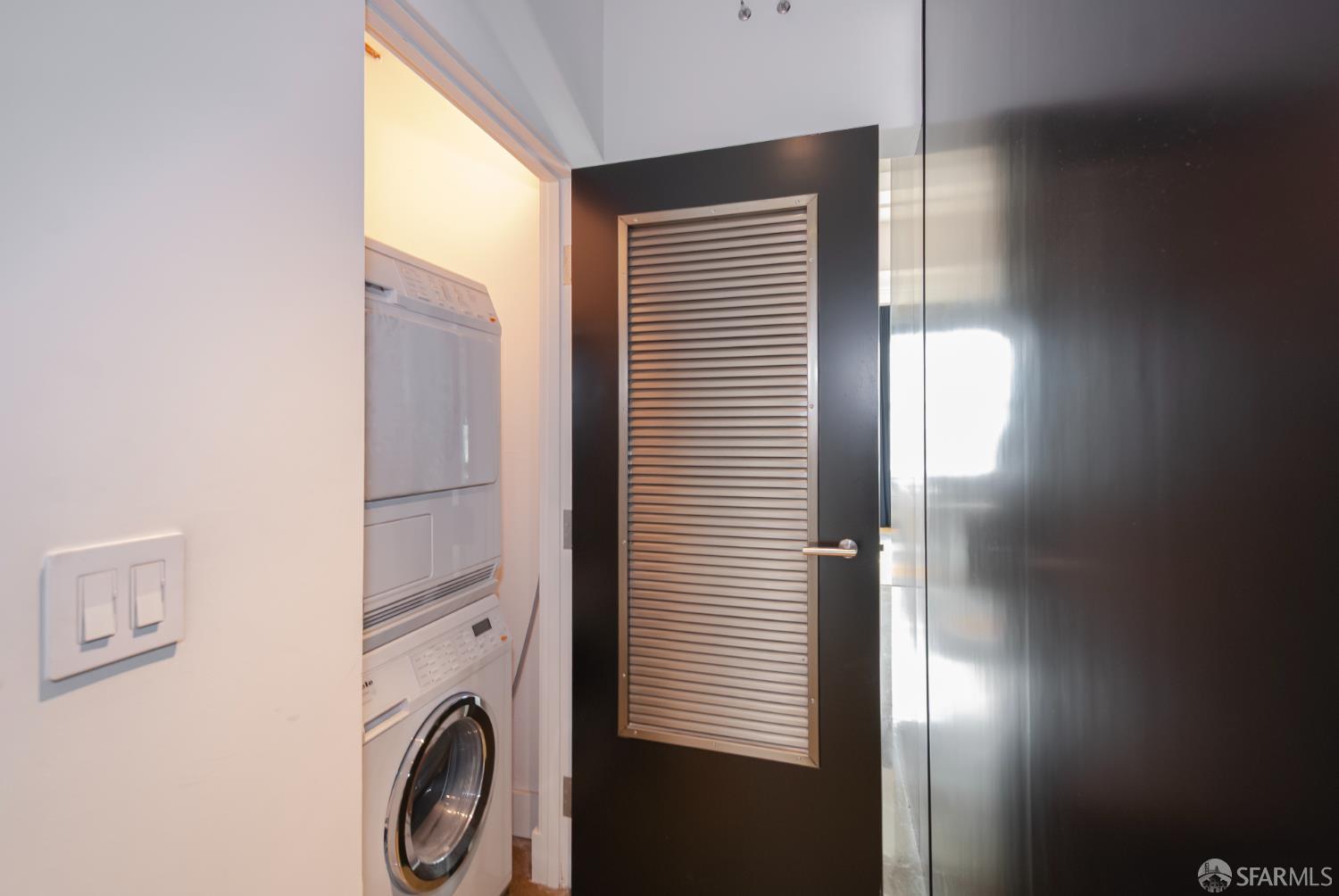 2 Mint Plaza, Unit 905 San Francisco, CA 94103 - Photo 17 of 21 a view of washer and dryer