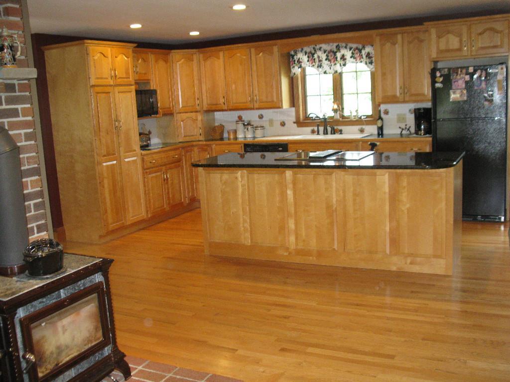 19 Windy Ridge Lane Sanford, ME 04083 - Photo 3 of 16 Kitchen w/ custom maple cabinets and...
