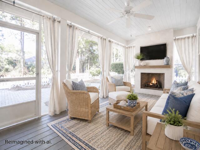 198 Medley Street Inlet Beach, FL 32461 - Photo 15 of 54 Porch