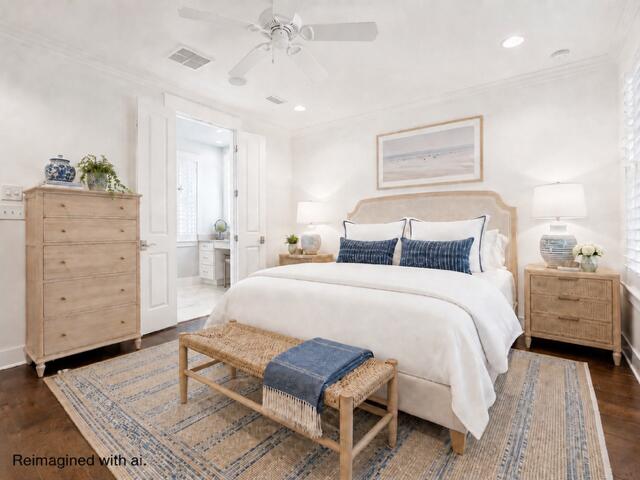 198 Medley Street Inlet Beach, FL 32461 - Photo 38 of 54 Master BR