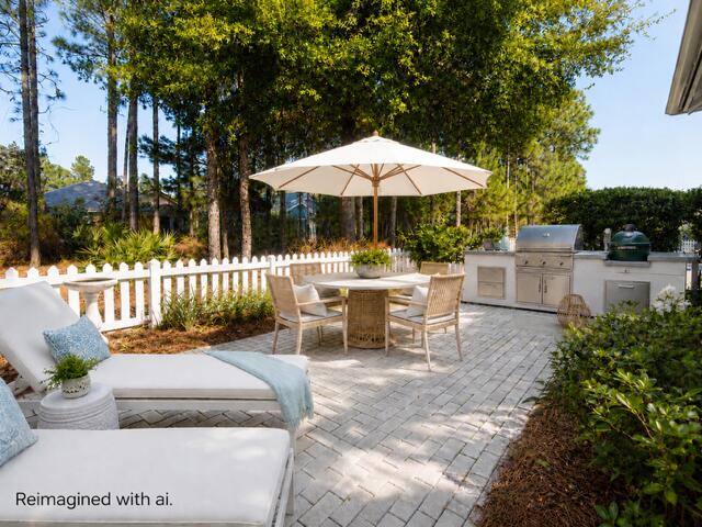198 Medley Street Inlet Beach, FL 32461 - Photo 10 of 54 Patio