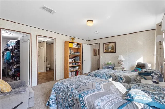 a house with trees in the background