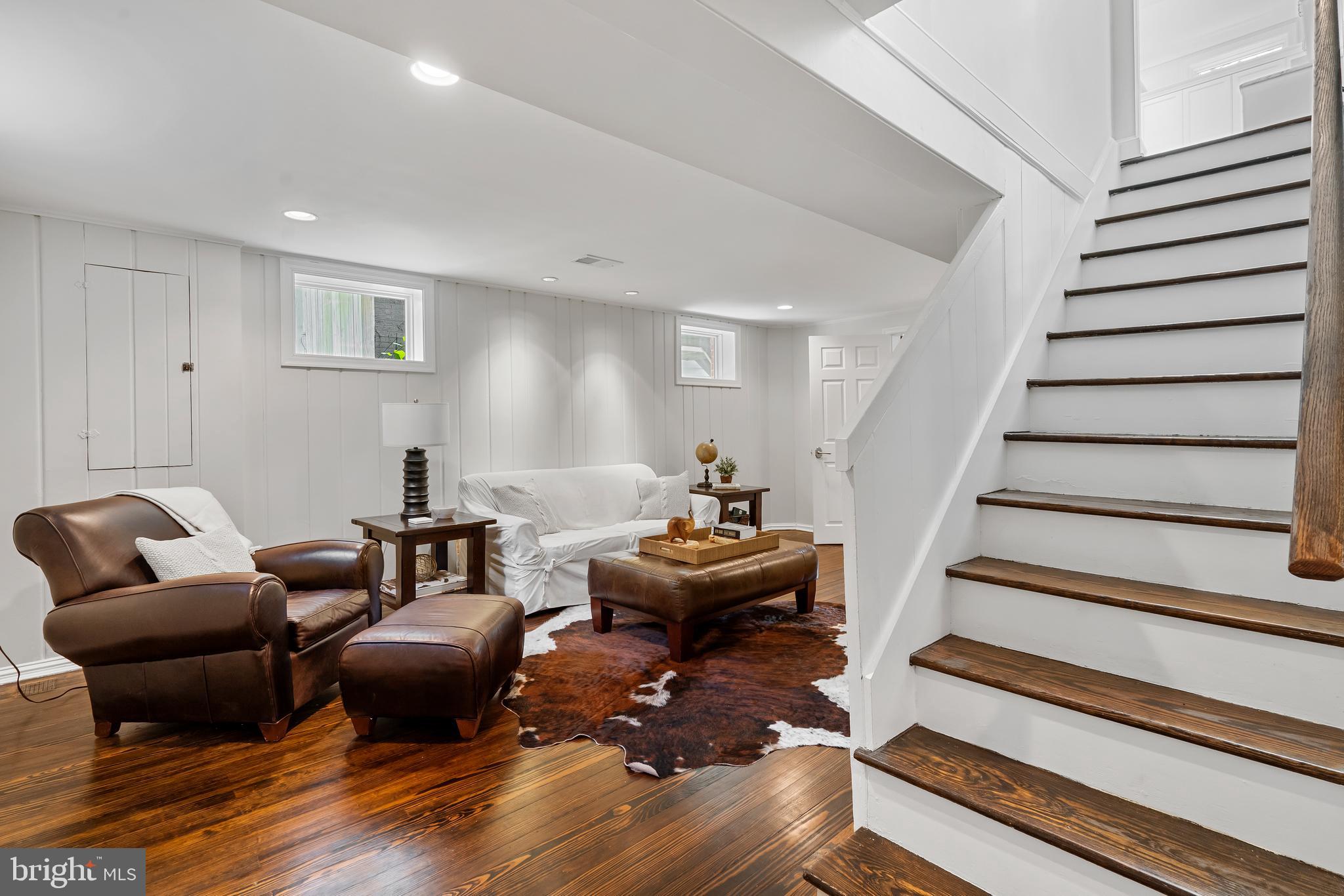4764 Reservoir Road Northwest Washington, DC 20007 - Photo 22 of 32 Lower Level Family Room