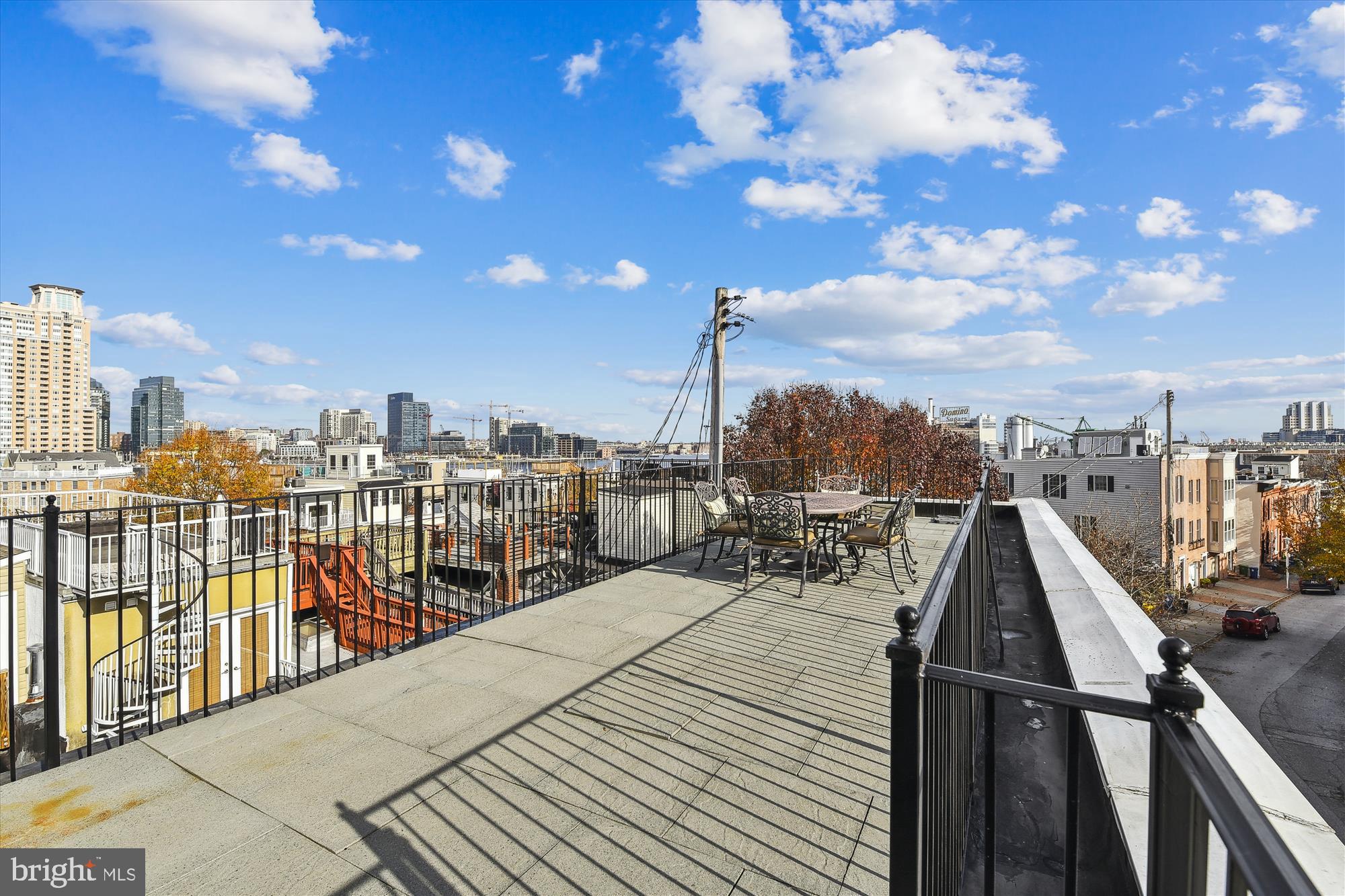 1401 Jackson Street Baltimore, MD 21230 - Photo 42 of 58 Rooftop deck with views of the Inner Harbor