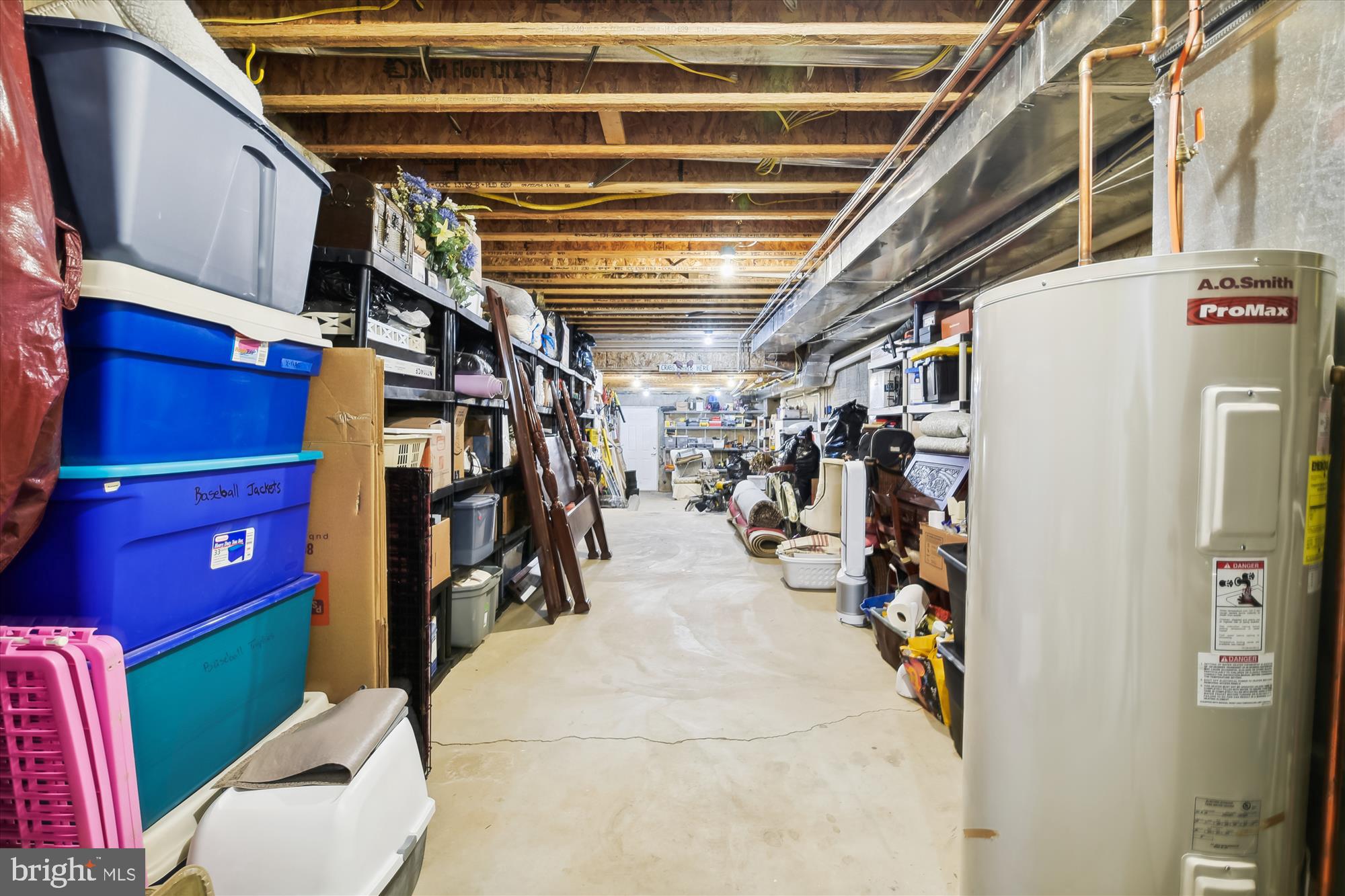 1401 Jackson Street Baltimore, MD 21230 - Photo 46 of 58 Ample storage in the unfinished lower level
