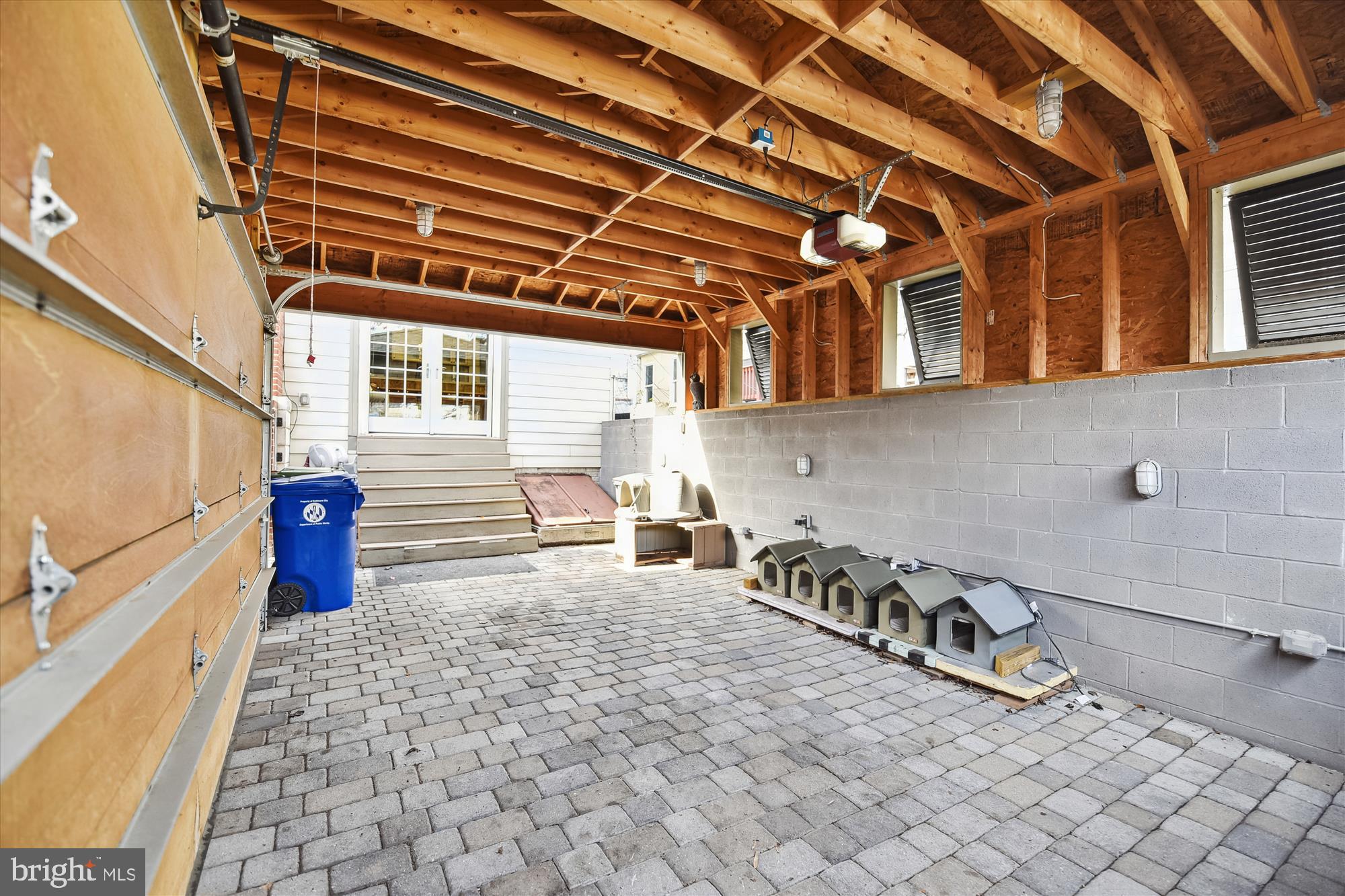 1401 Jackson Street Baltimore, MD 21230 - Photo 50 of 58 Garage that can fit one car plus storage