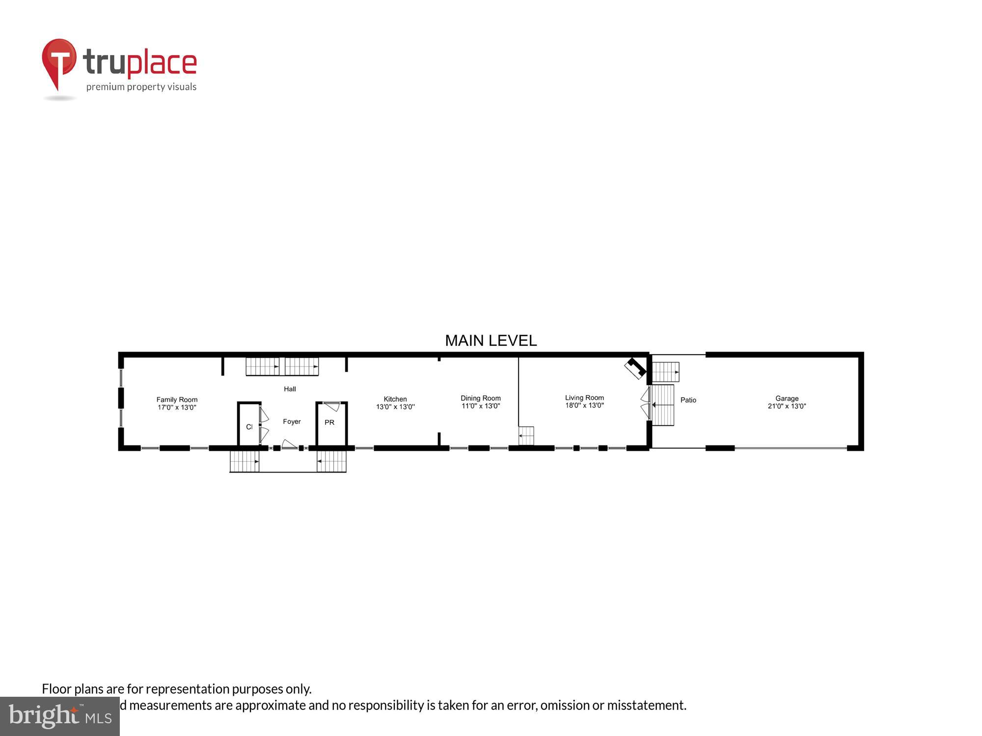 1401 Jackson Street Baltimore, MD 21230 - Photo 56 of 58 Main level floorplan