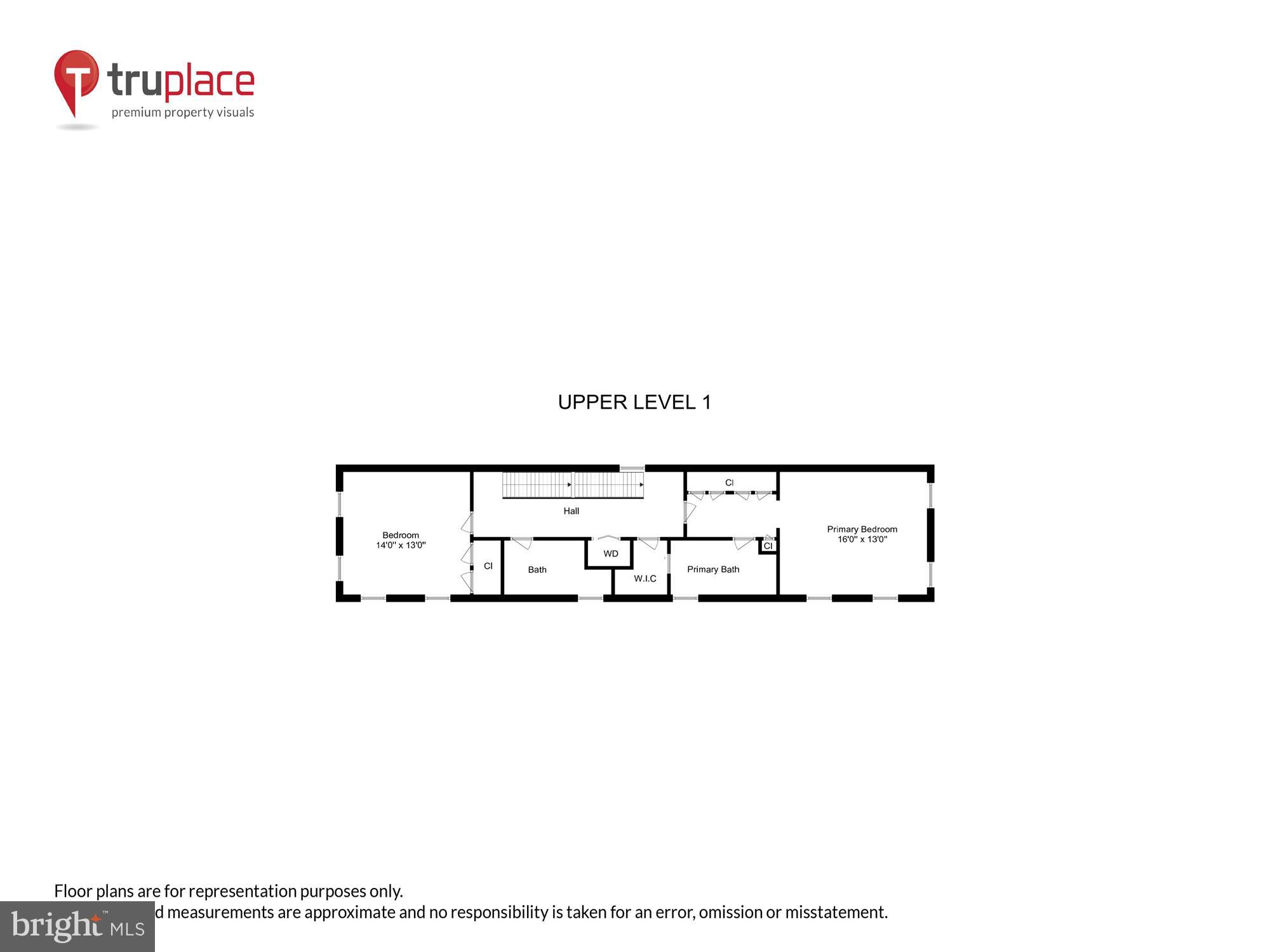 1401 Jackson Street Baltimore, MD 21230 - Photo 57 of 58 Upper Level floorplan