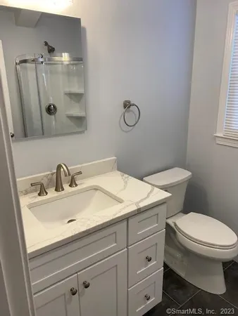 a bathroom with a sink and a toilet