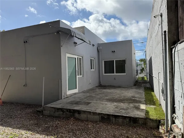 a view of a house with a house