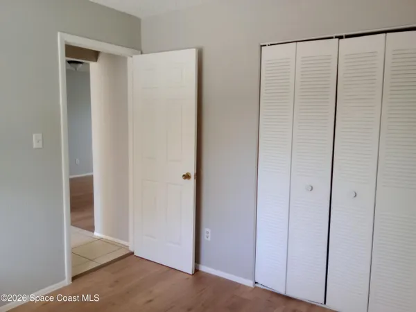 a view of closet area