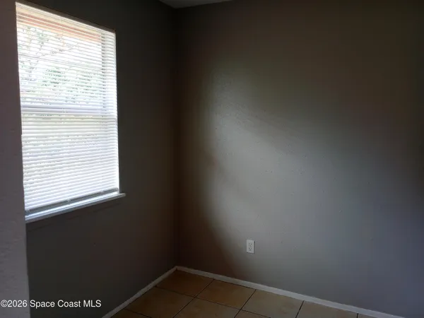 a small space with a window