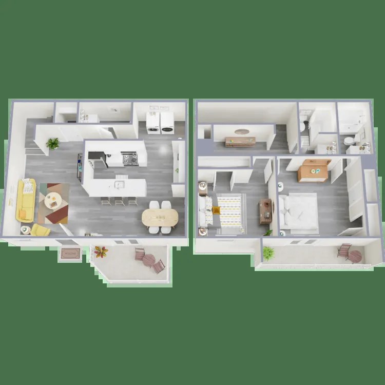 18001 Cypress Trace Road, Unit 506 Houston, TX 77090 - Photo 3 of 32 a picture of a floor plan