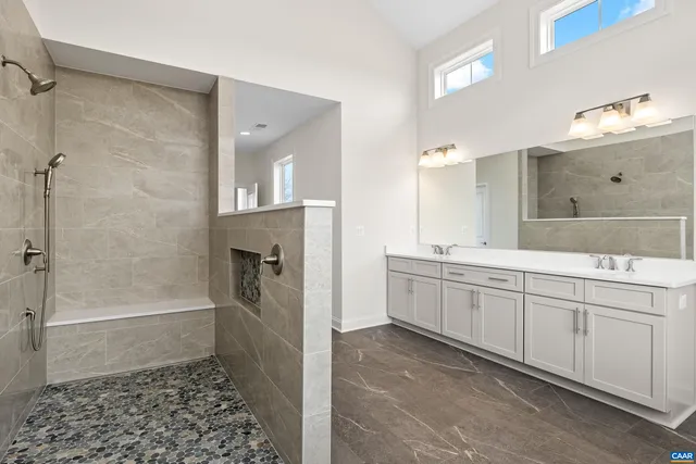 a view of a yard with an outdoor space