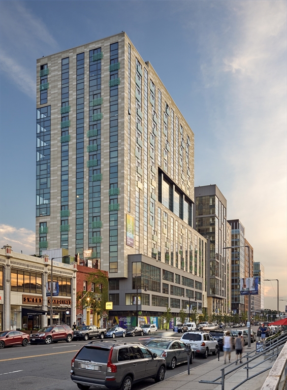 1282 Boylston Street, Unit 511 Boston, MA 02215 - Photo 4 of 18 a city street lined with buildings and cars