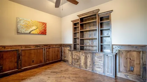 a view of a balcony and window