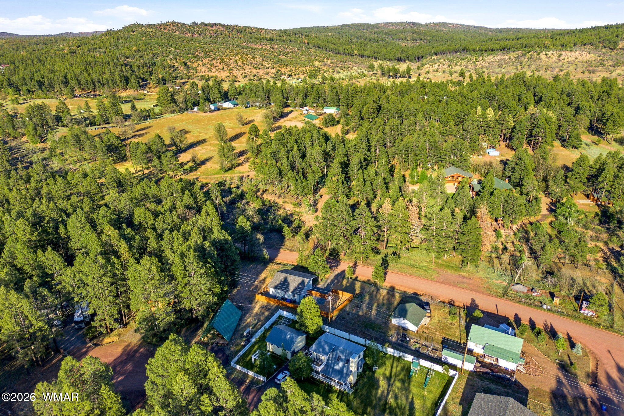 588 Rim Road Pinedale, AZ 85934 - Photo 23 of 30 a view of a city with an ocean view
