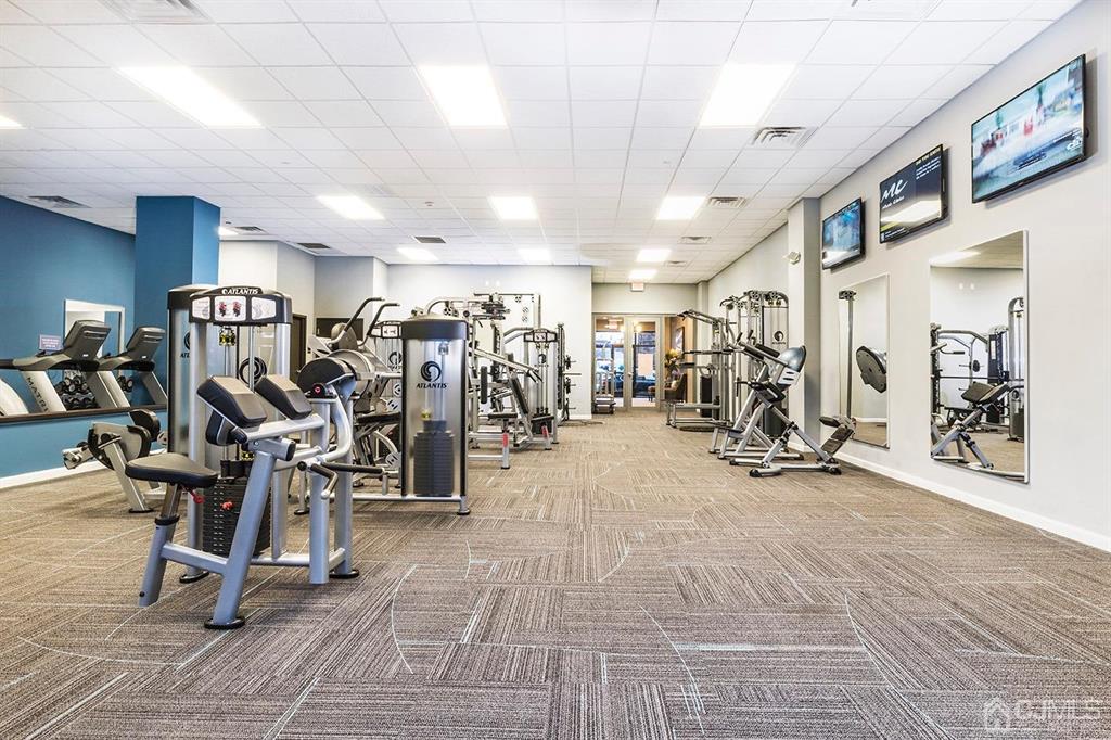 125 West Main Street, Unit 321 Somerville, NJ 08876 - Photo 5 of 17 a view of a room with gym equipment