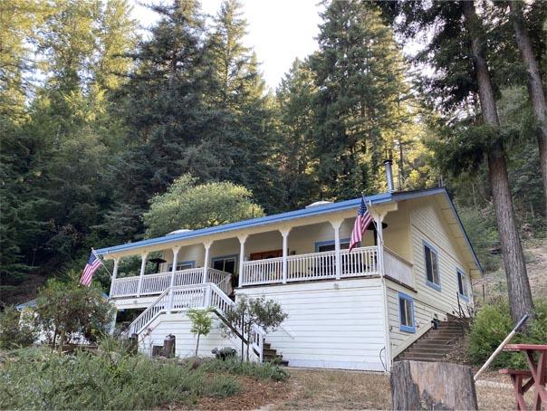 1800 Tucker Road Scotts Valley, CA 95066 - Photo 2 of 33 aerial view of a house with a yard