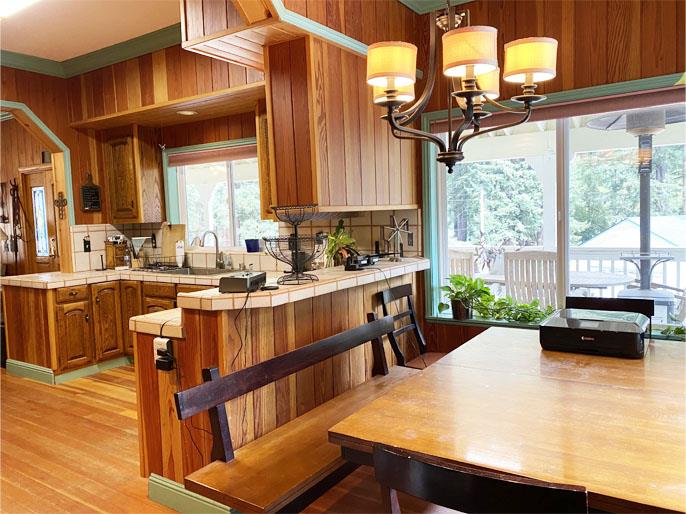 1800 Tucker Road Scotts Valley, CA 95066 - Photo 21 of 33 a view of a dining room with furniture window and wooden floor