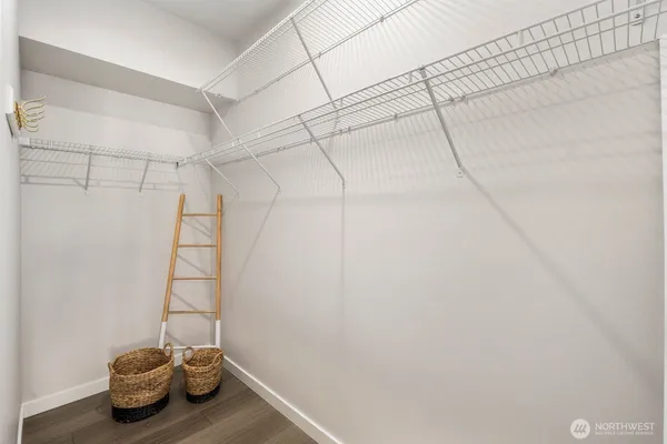 a view of room with stairs