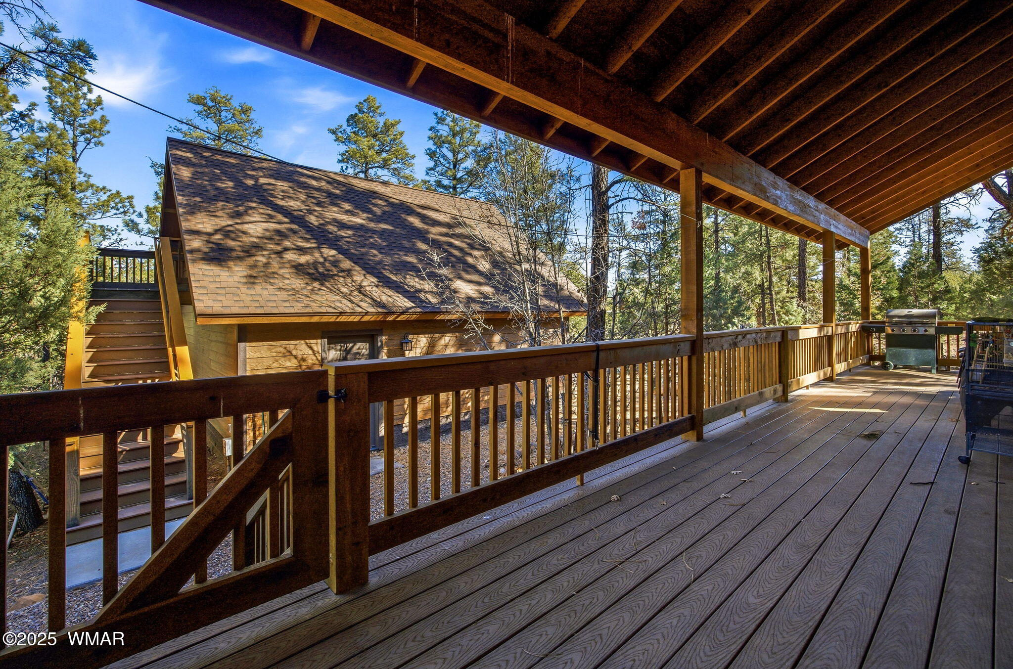 2009 Judy Ranch Road Overgaard, AZ 85933 - Photo 25 of 32 a view of balcony with wooden floor