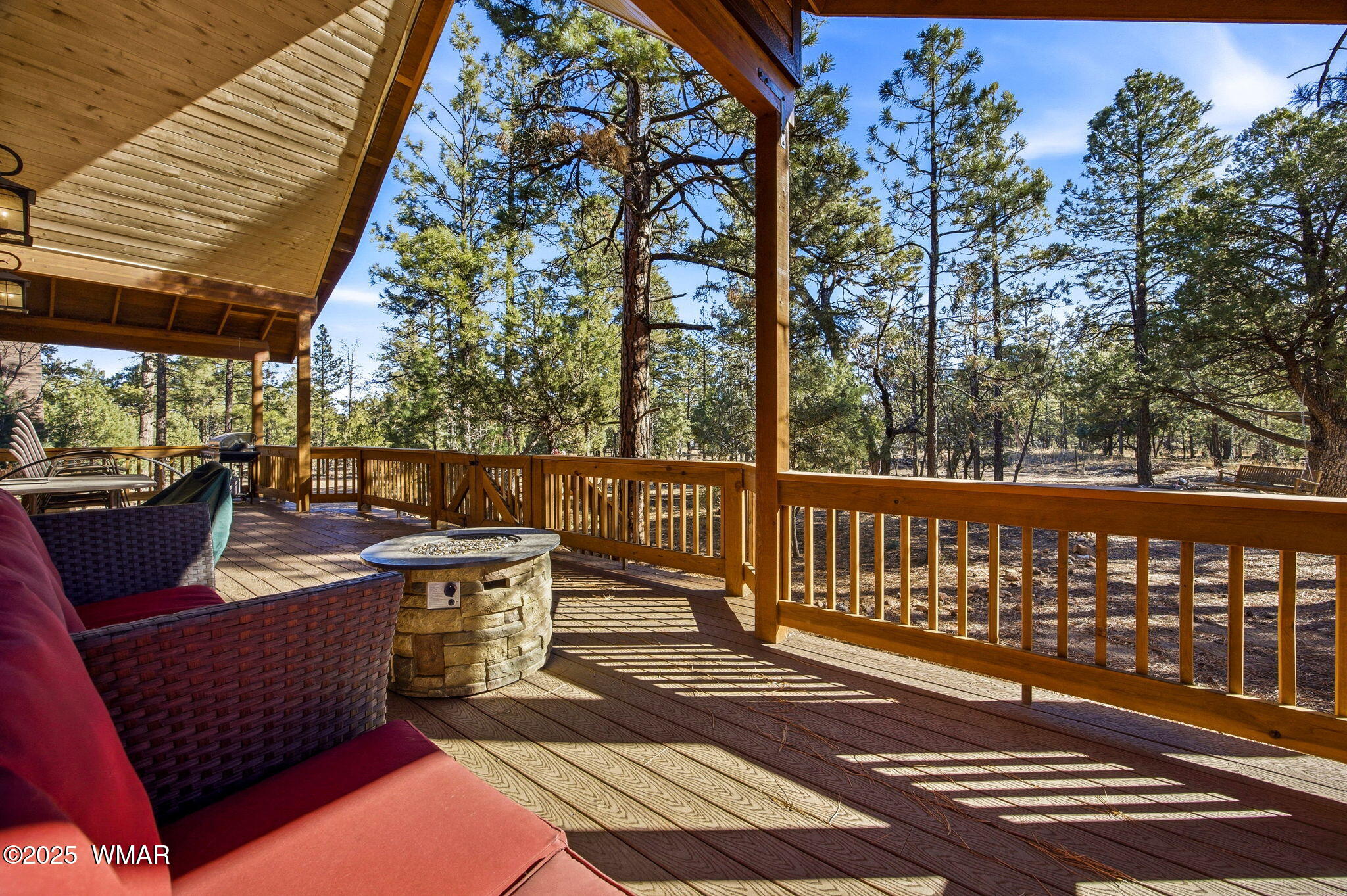2009 Judy Ranch Road Overgaard, AZ 85933 - Photo 4 of 32 a view of a chairs and tables in the balcony