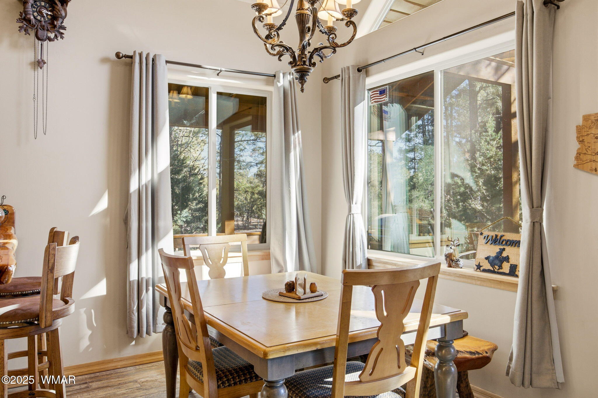 2009 Judy Ranch Road Overgaard, AZ 85933 - Photo 9 of 32 a view of a dining room with furniture window and outside view