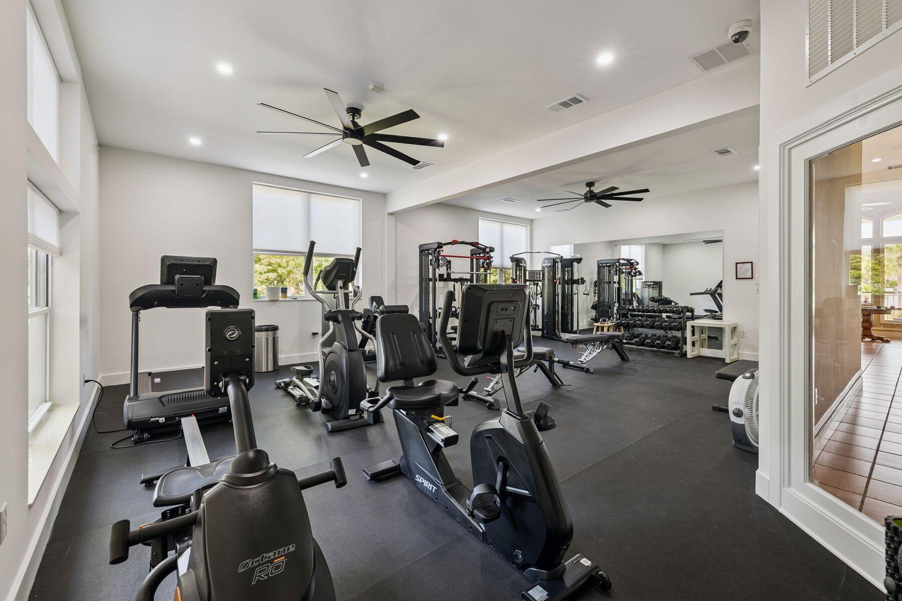 113 White Cliffs Drive Santa Rosa Beach, FL 32459 - Photo 38 of 38 a view of a room with gym equipment