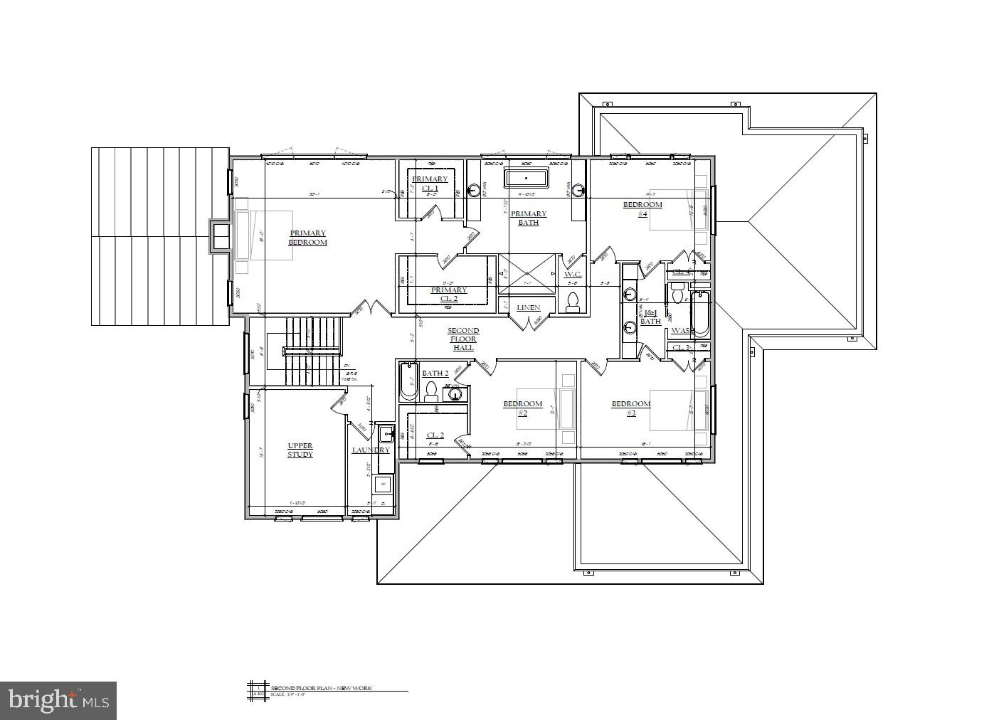 2715 Colt Run Road Oakton, VA 22124 - Photo 77 of 79 Upper Level Floorplan