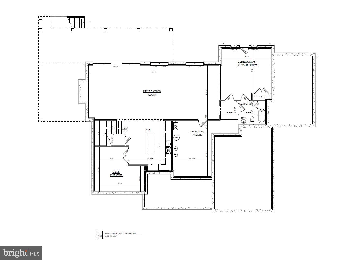 2715 Colt Run Road Oakton, VA 22124 - Photo 79 of 79 Lower Level Floorplan