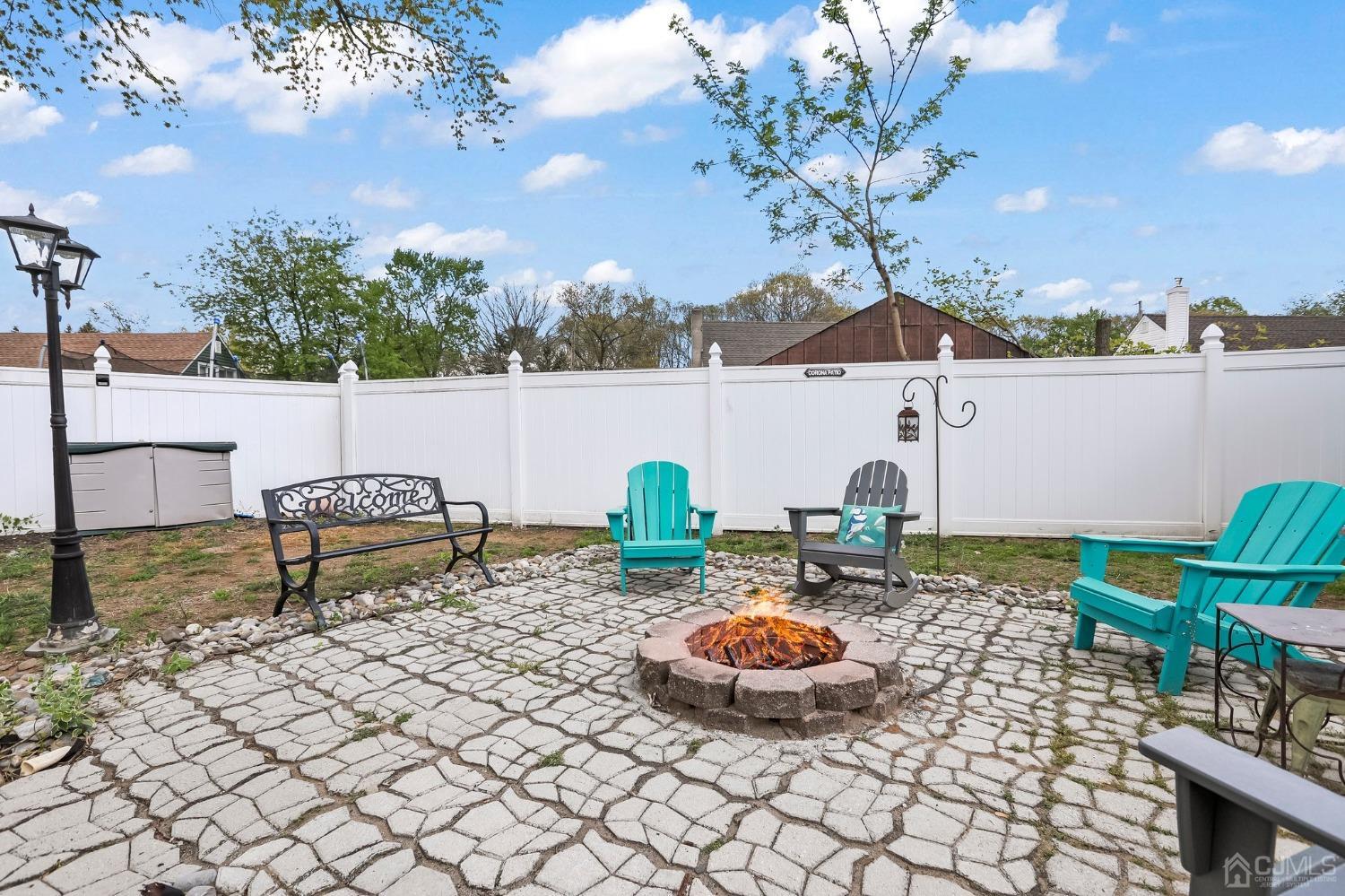26 Sunrise Road Old Bridge, NJ 08857 - Photo 30 of 33 a view of a backyard with sitting area
