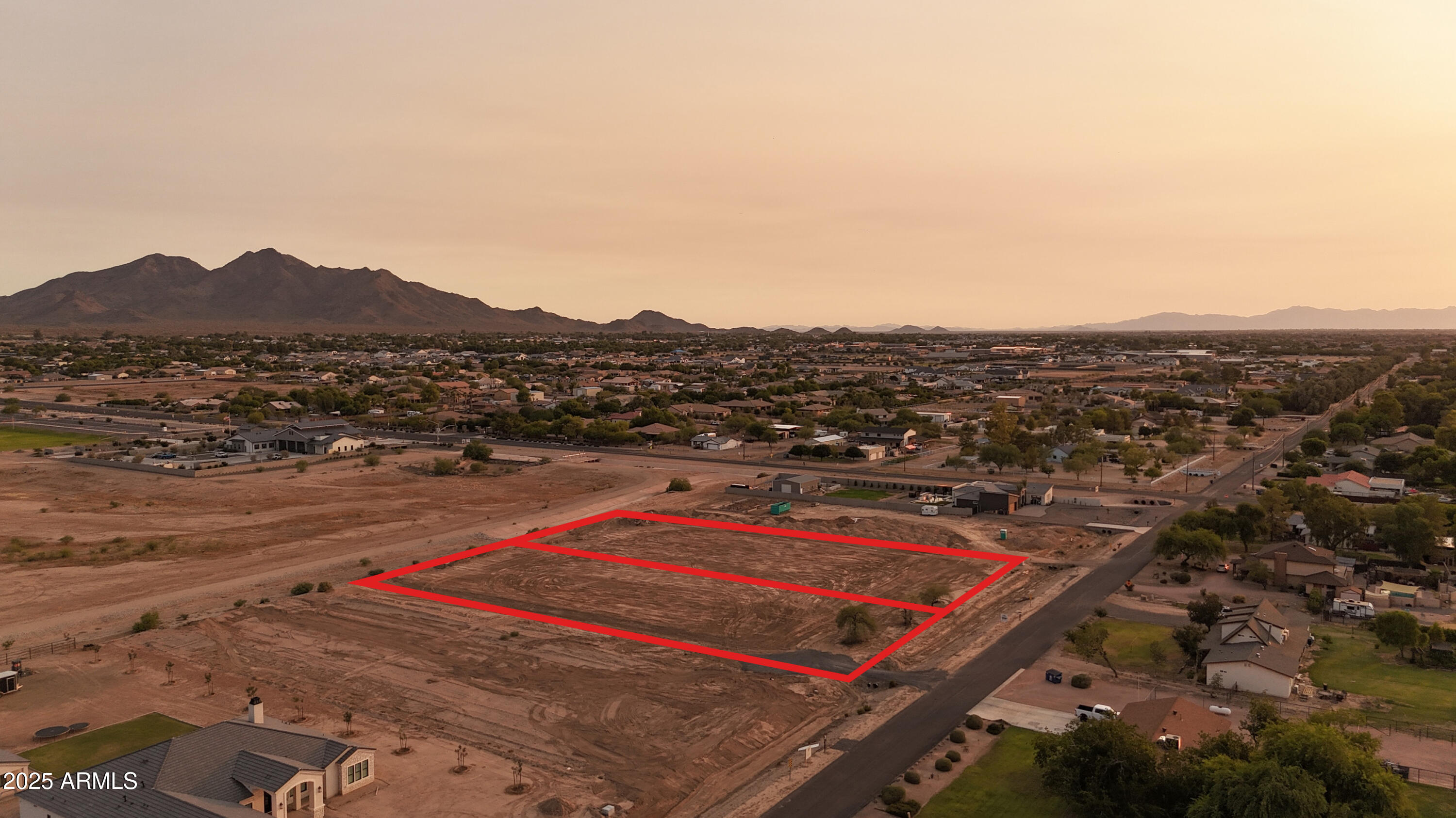 19215 East Cloud Road, Unit 2A Queen Creek, AZ 85142 - Photo 20 of 30 an aerial view of residential houses with outdoor space